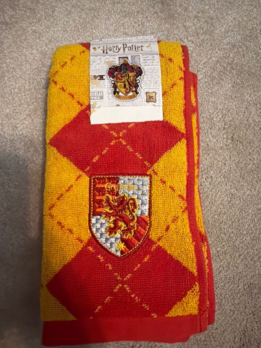 Gryffindor Harry Potter towel